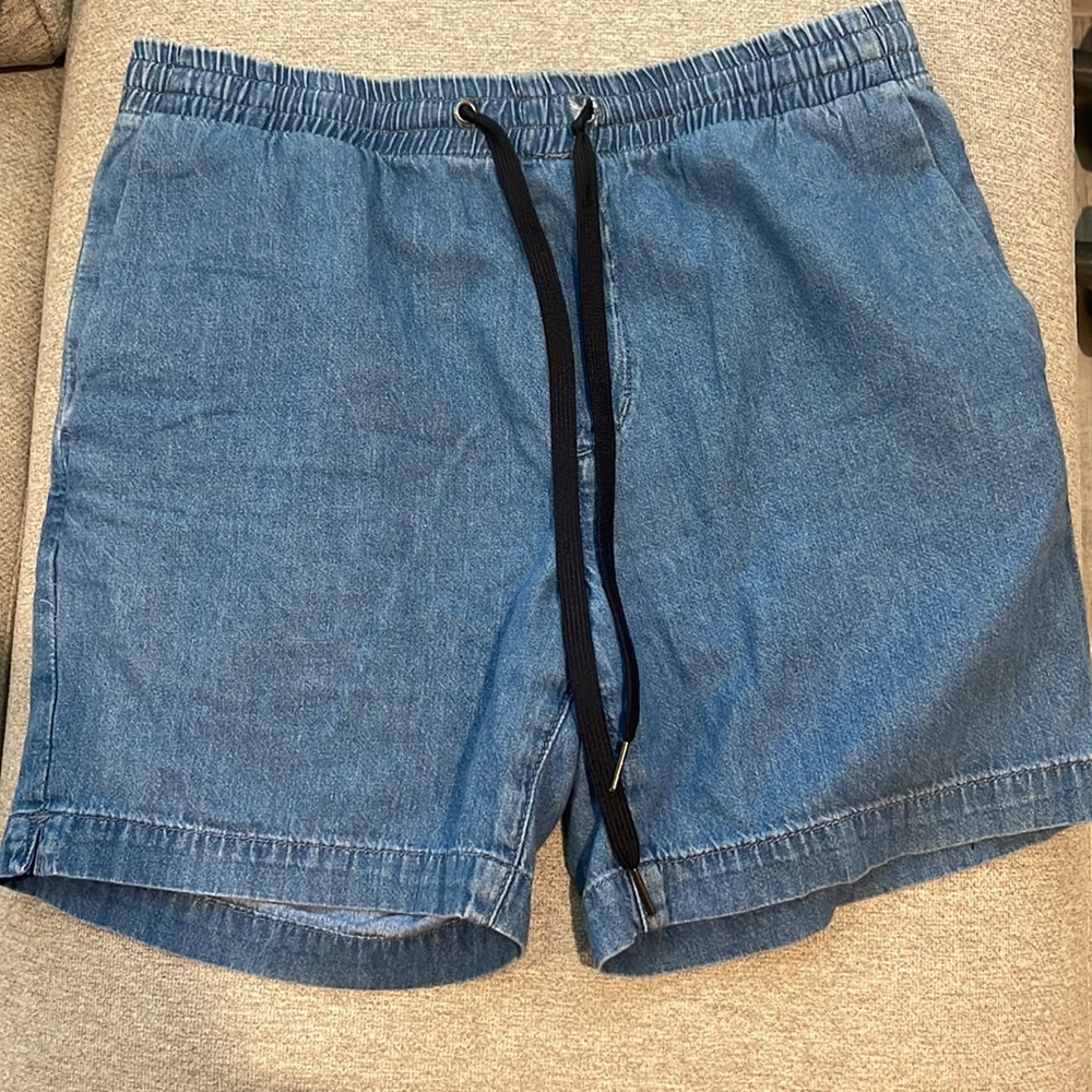 Pacsun men’s short, Drawstring waistband 6” inseam 16”outseam missing metal ring